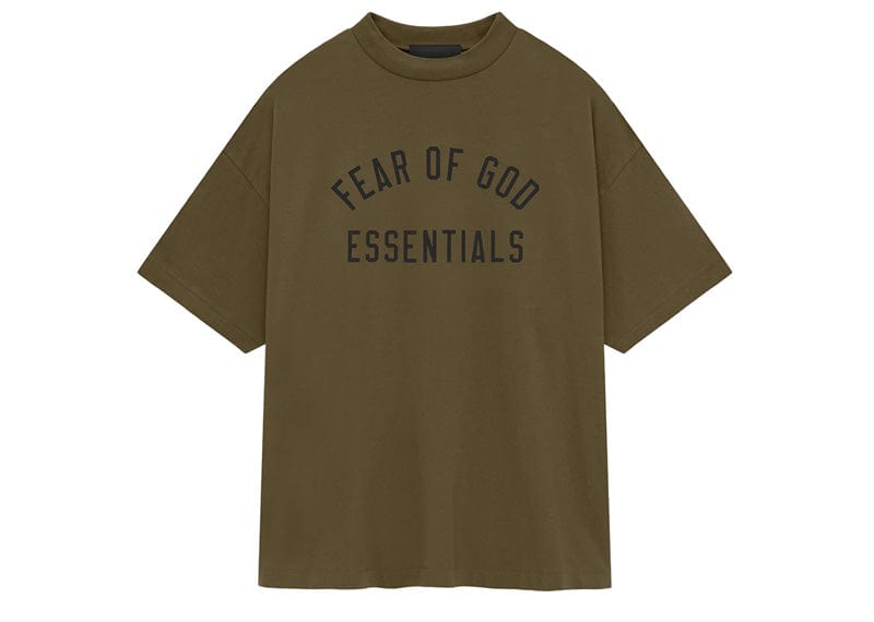 Fear of God Essentials T-Shirt  - "Olive"