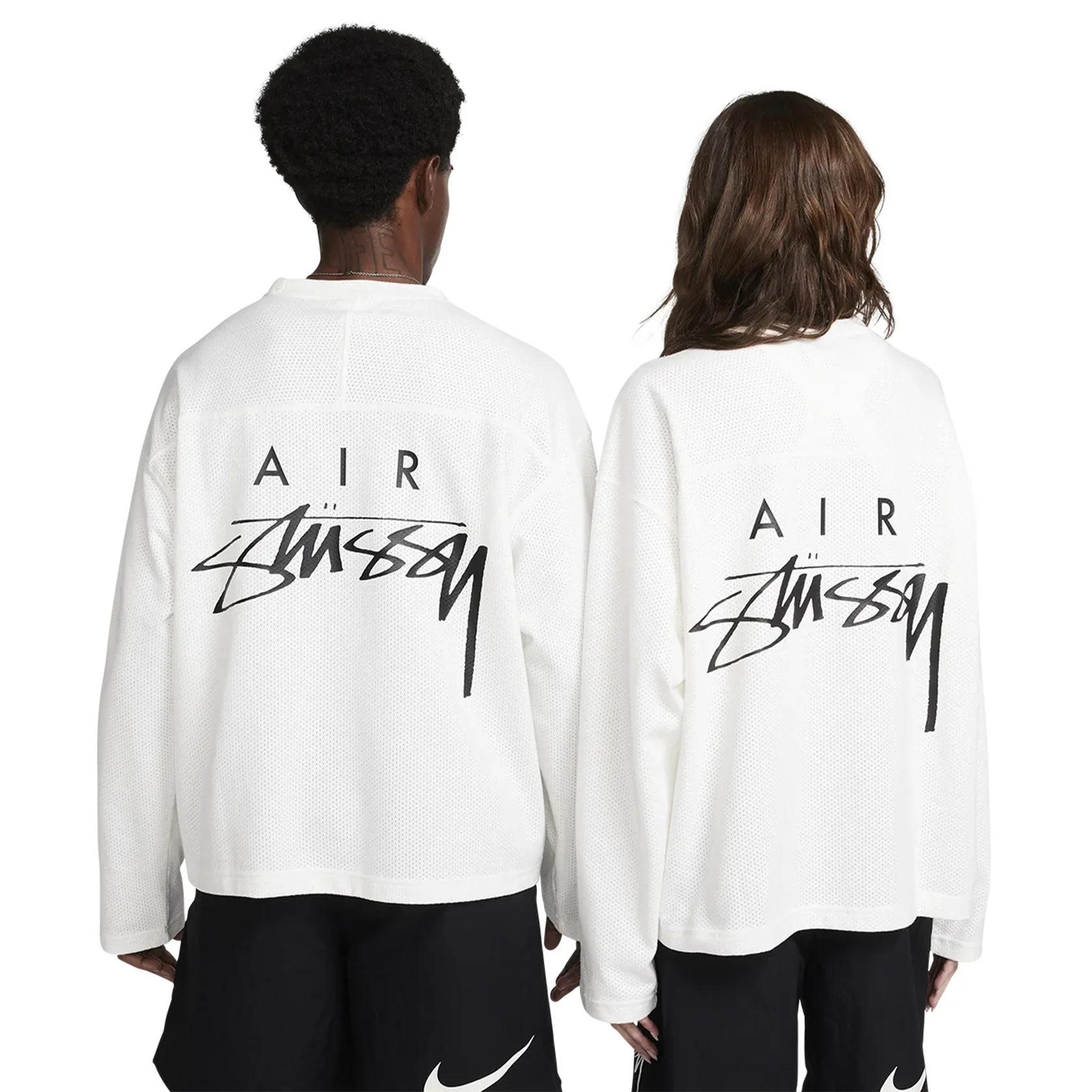 Nike x Stussy Long Sleeve Mesh Jersey Sail