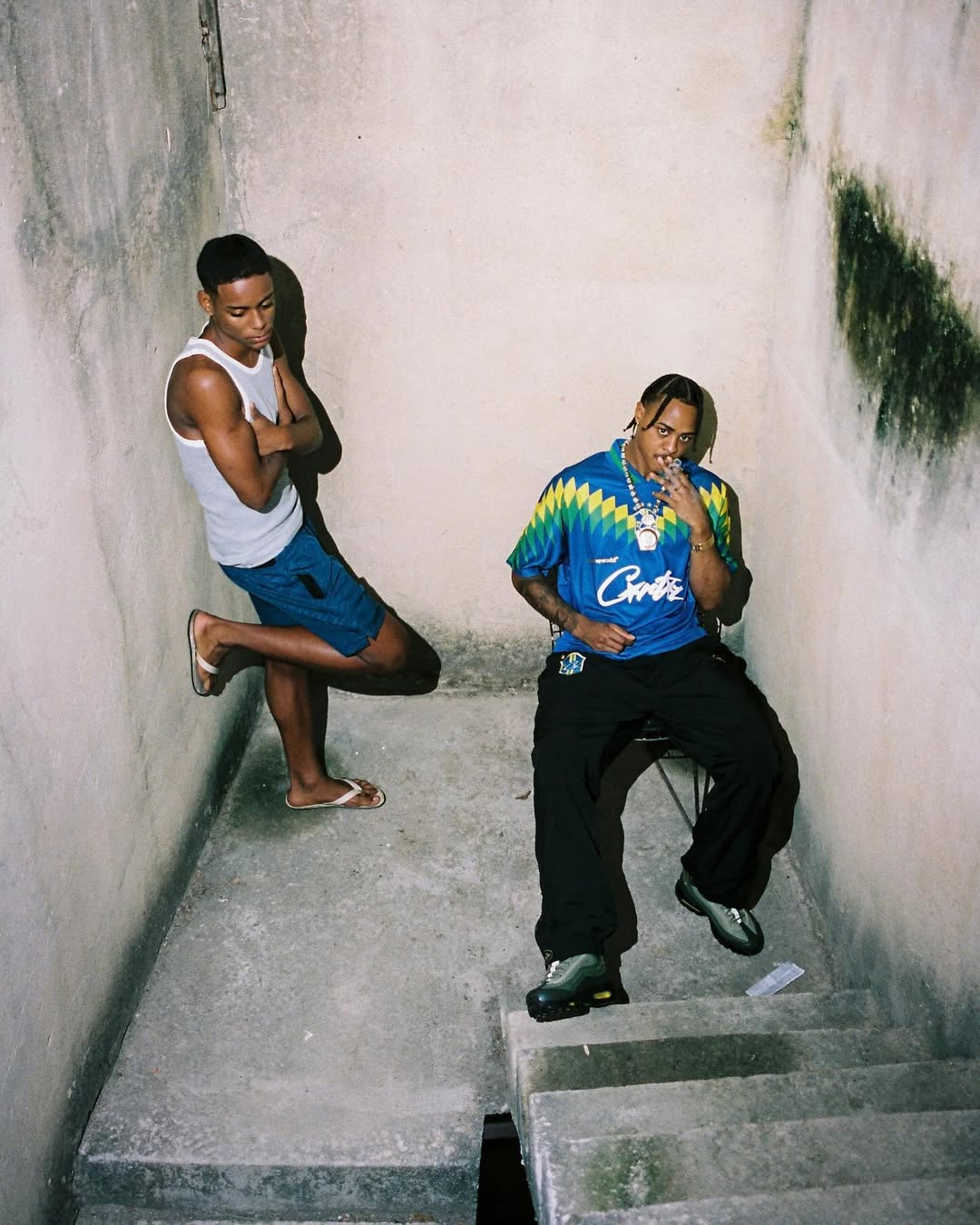 Corteiz Club RTW Football Jersey - "Brasil Blue"