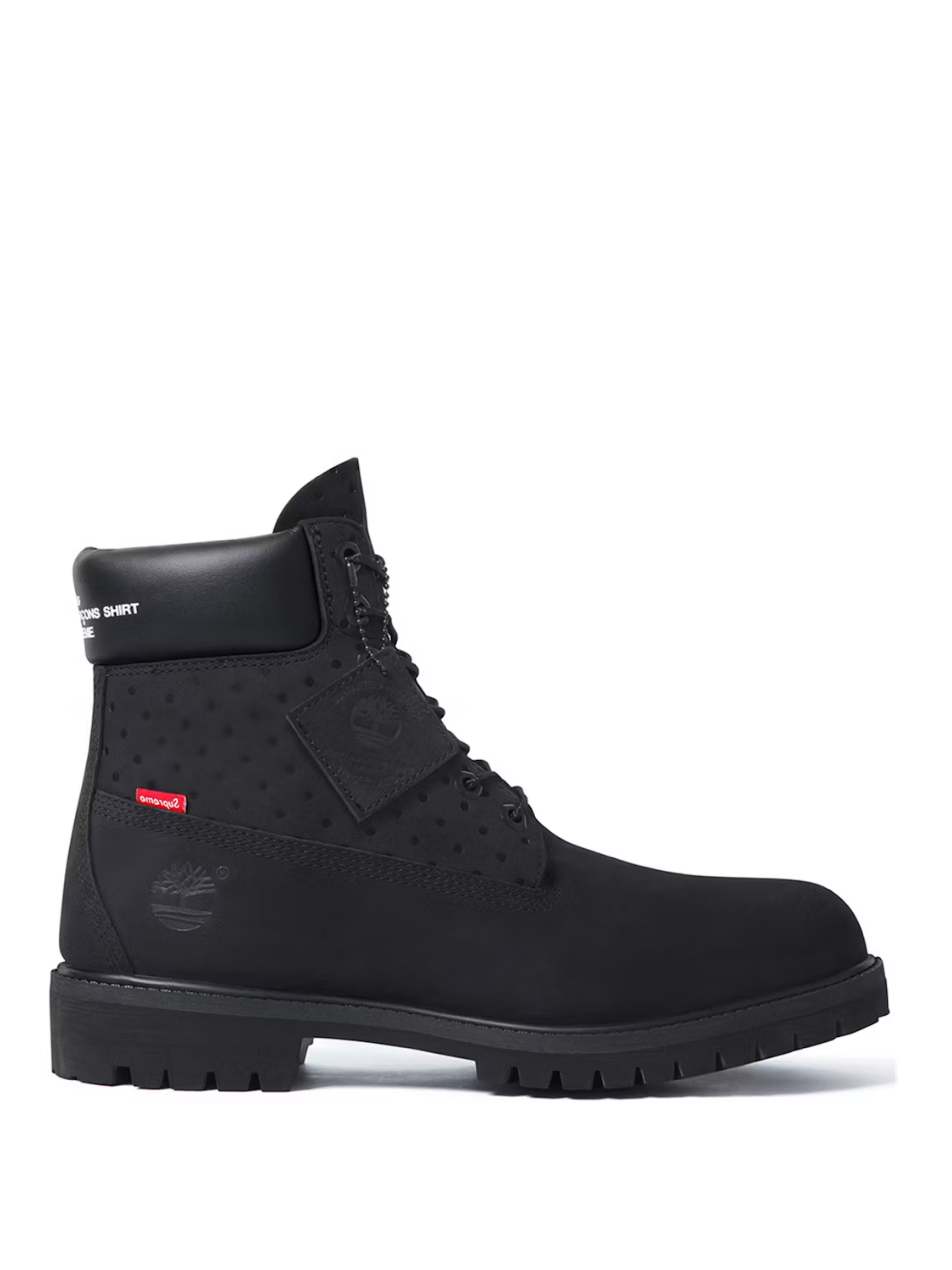Timberland 6" Boot Supreme x Comme des Garcons - "Black"