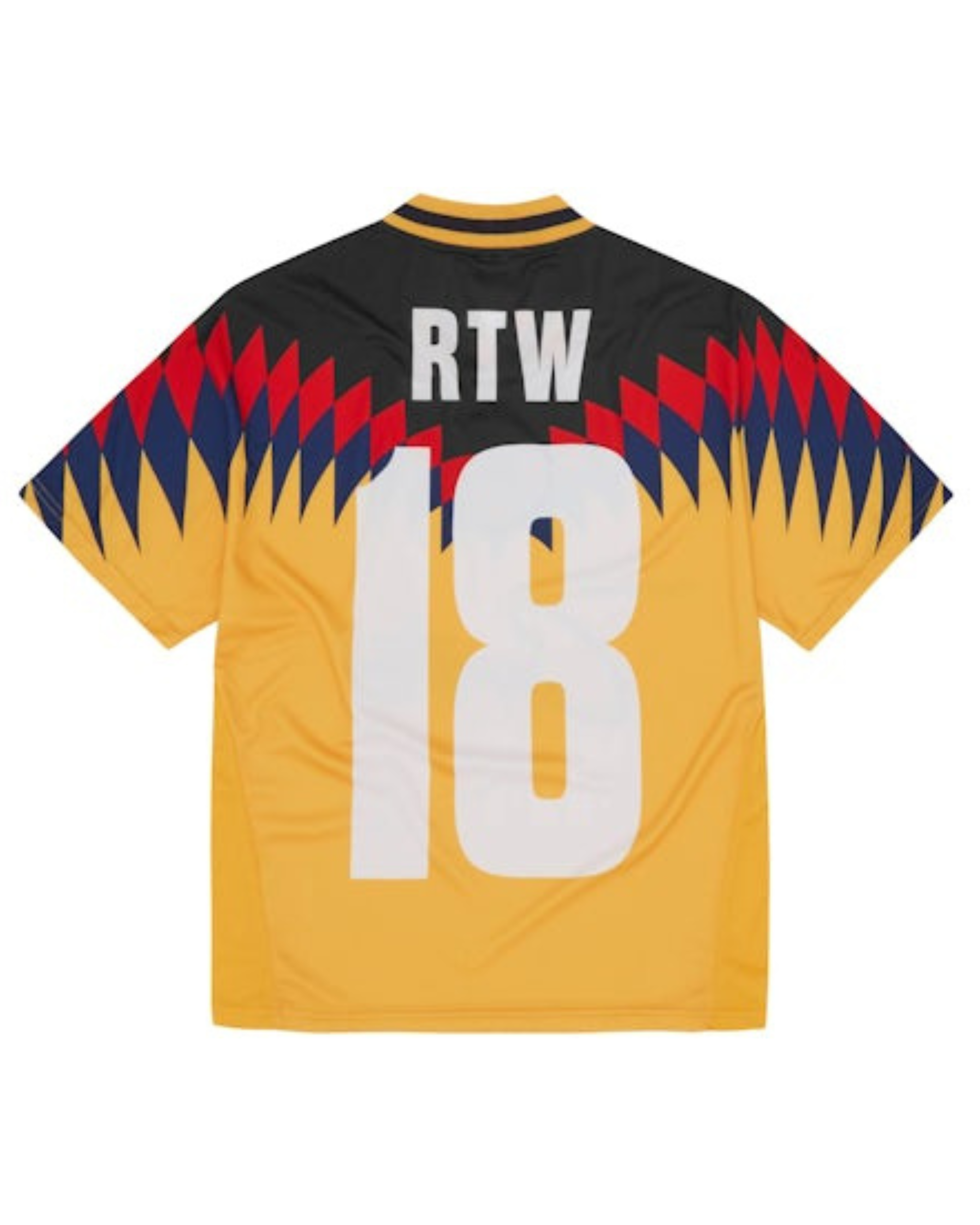 Corteiz Club RTW Football Jersey - "Yellow/Black"