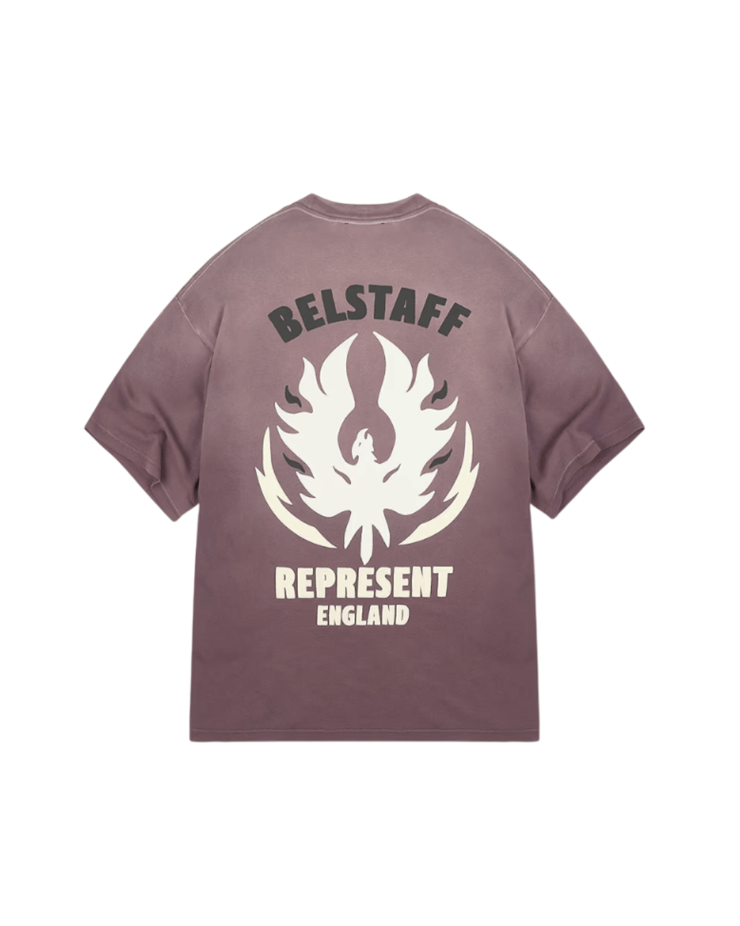Represent X Belstaff Flame Phoenix T-Shirt - Plum