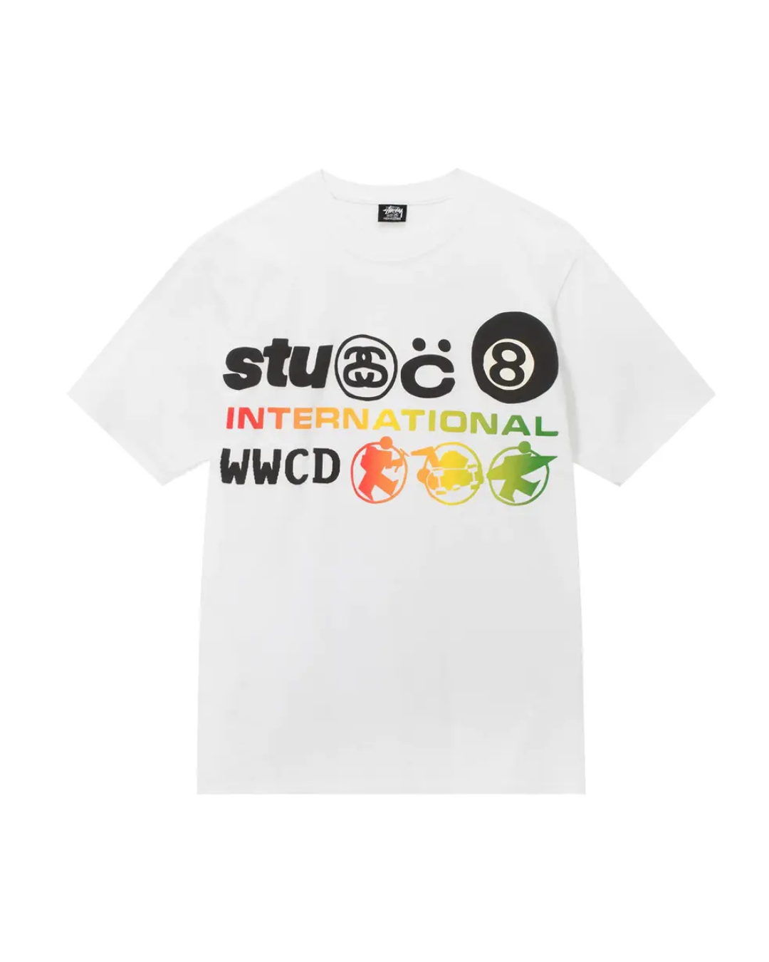Stussy x Cactus Plant Flea Market International Tee - 'White'