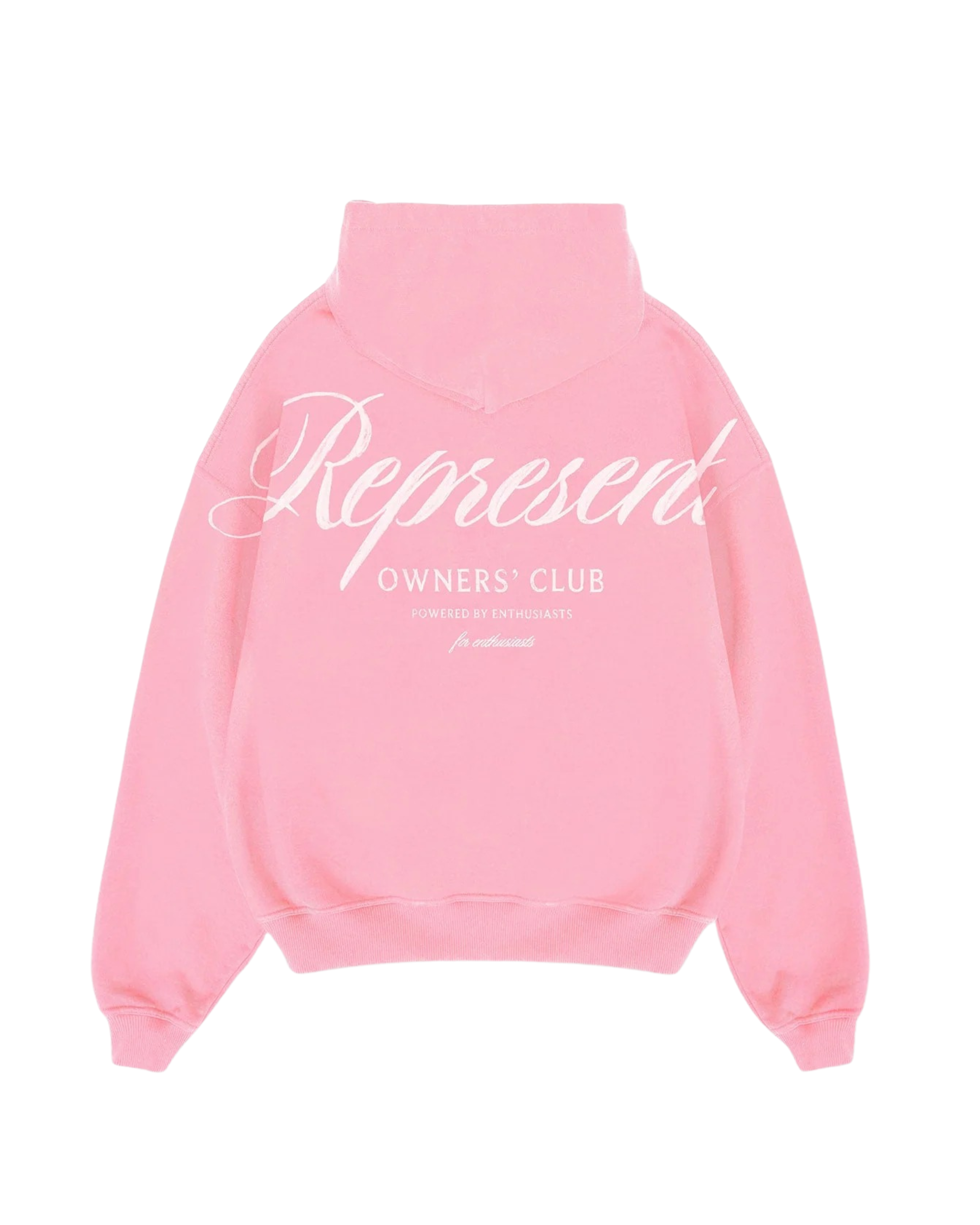 Represent Owners Club Script Hoodie - 'Pink'