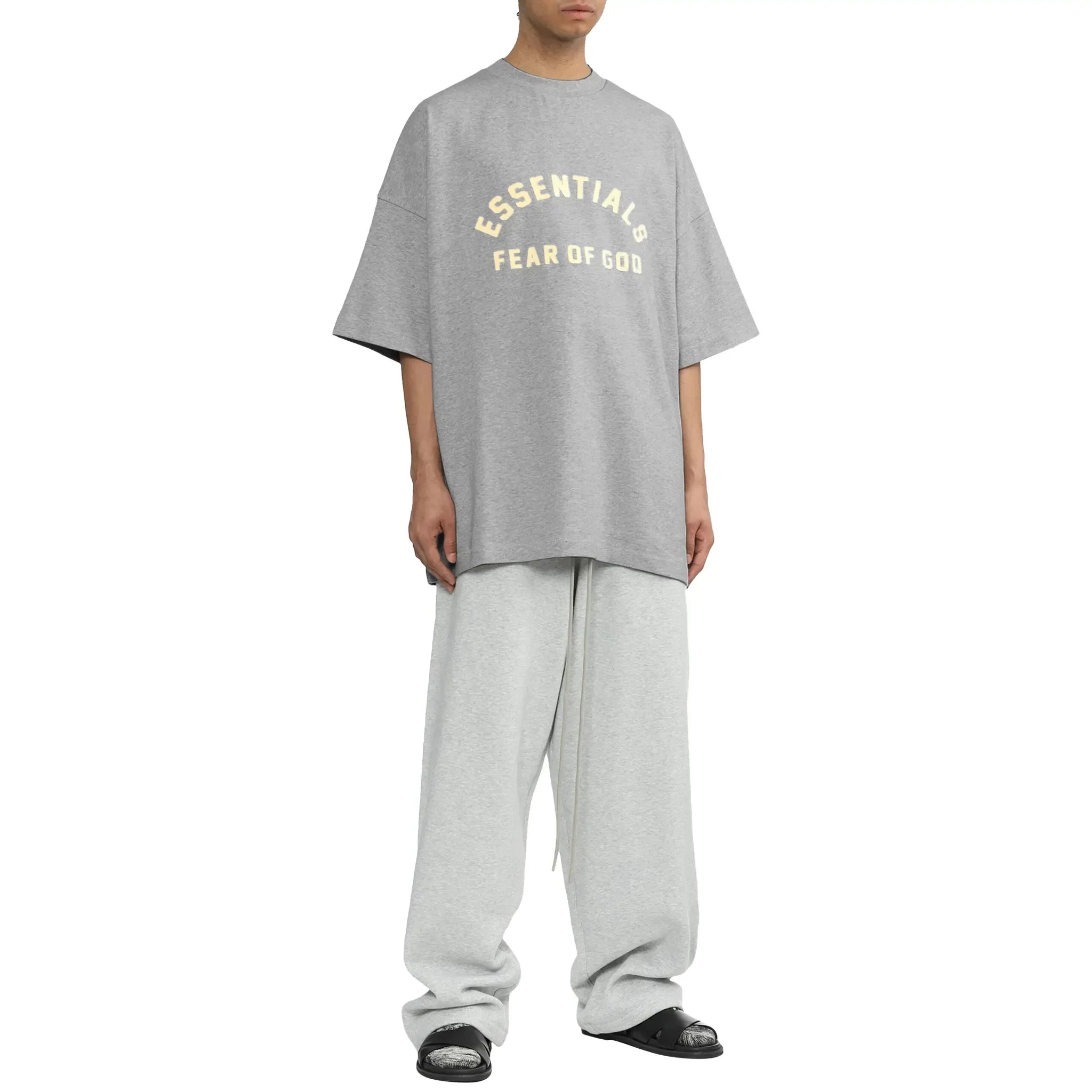 Fear of God Essentials T-shirt - "Light Heather Grey"