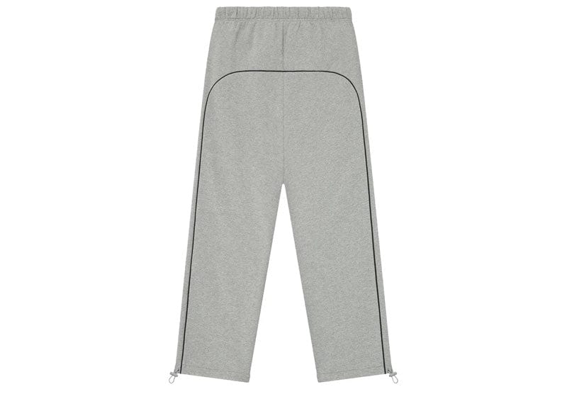 Fear of God Essentials Relaxed Fleece Piping Sweatpant Concrete Heather/Black