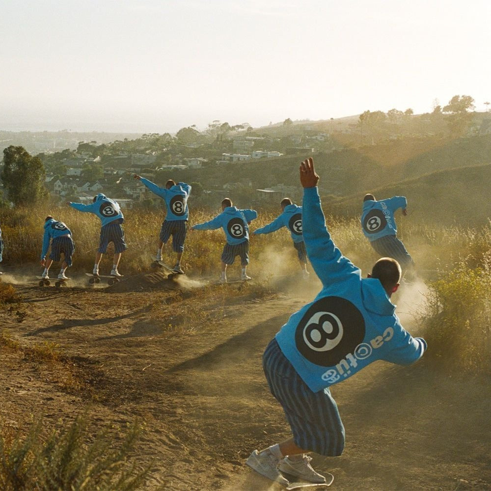 Stussy X Cpfm 8 Ball Pigment Dyed Hoodie